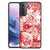 Telefoonhoesje Samsung Galaxy S21 Plus Angel Skull Rood