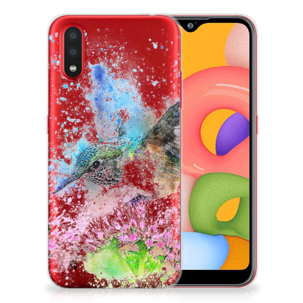 Hoesje maken Samsung Galaxy A01 Vogel