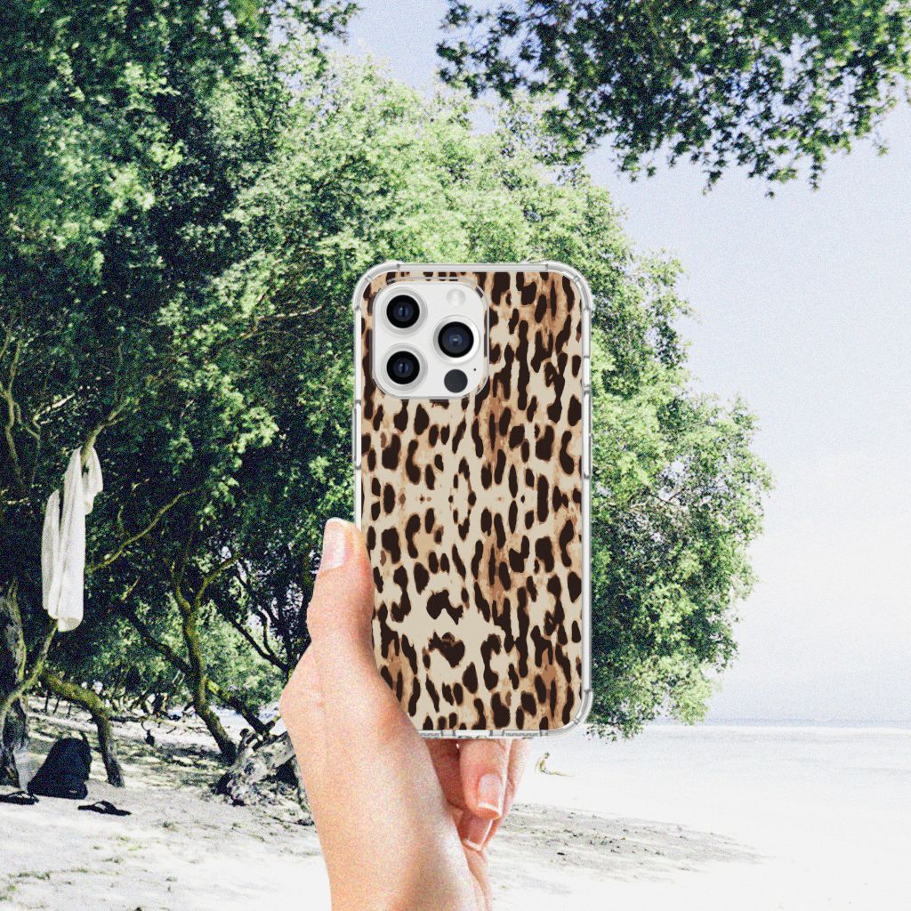 iPhone 13 Pro Max Case Anti-shock Leopard - B2C Telecom