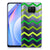 Xiaomi Mi 10T Lite TPU bumper Zigzag Groen B2C Telecom