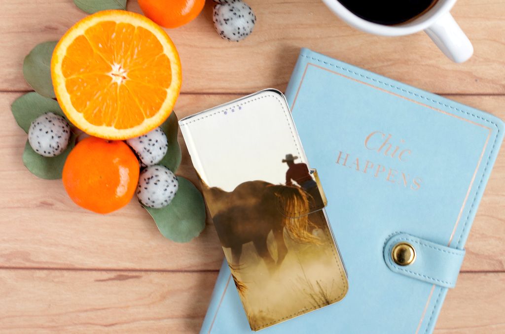 Samsung Galaxy A51 Telefoonhoesje met Pasjes Design Cowboy