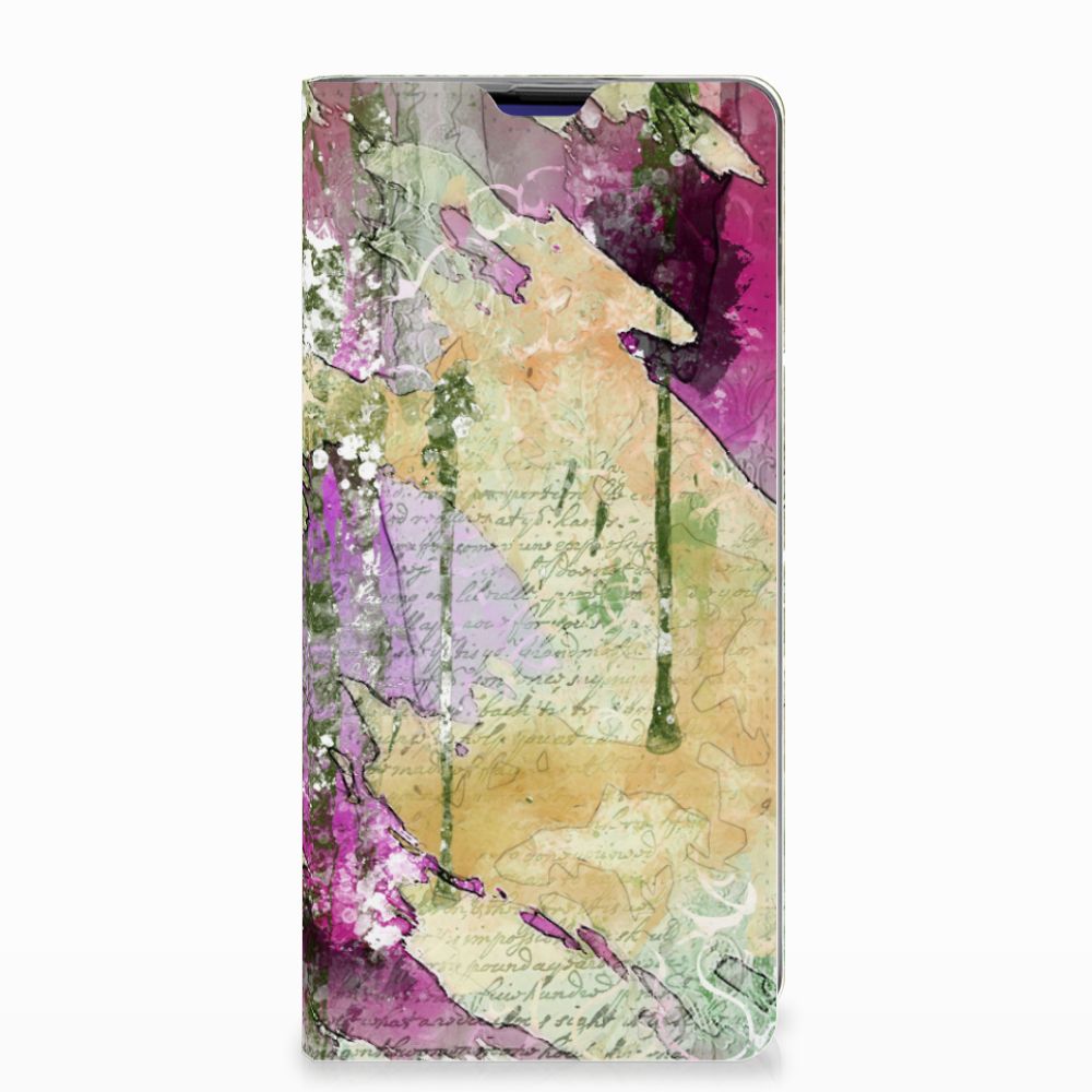 Bookcase Samsung Galaxy S10 Plus Letter Painting