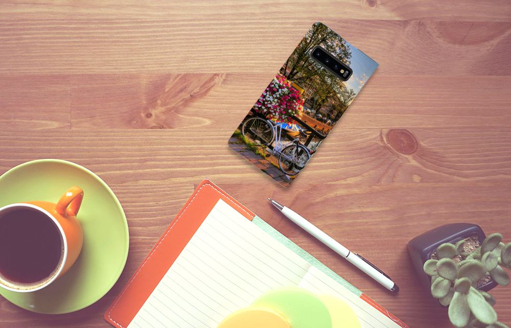 Samsung Galaxy S10 Plus Book Cover Amsterdamse Grachten