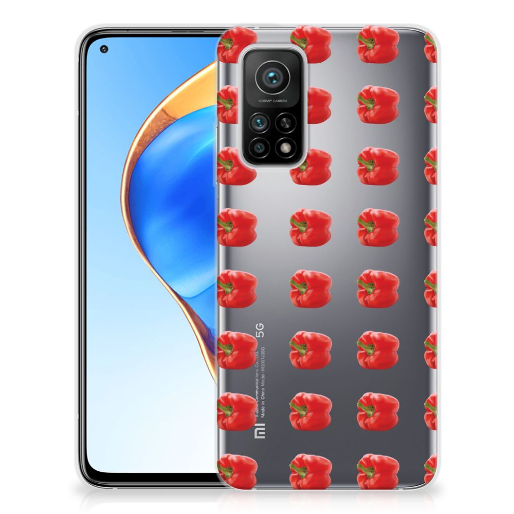 Xiaomi Mi 10T | 10T Pro Siliconen Case Paprika Red B2C Telecom