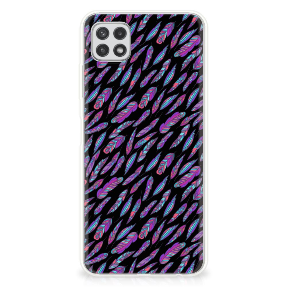 Samsung Galaxy A22 5G TPU bumper Feathers Color B2C Telecom