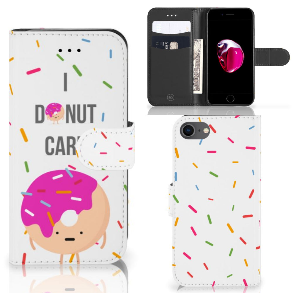 iPhone 7 | 8 | SE (2020) | SE (2022) Book Cover Donut Roze