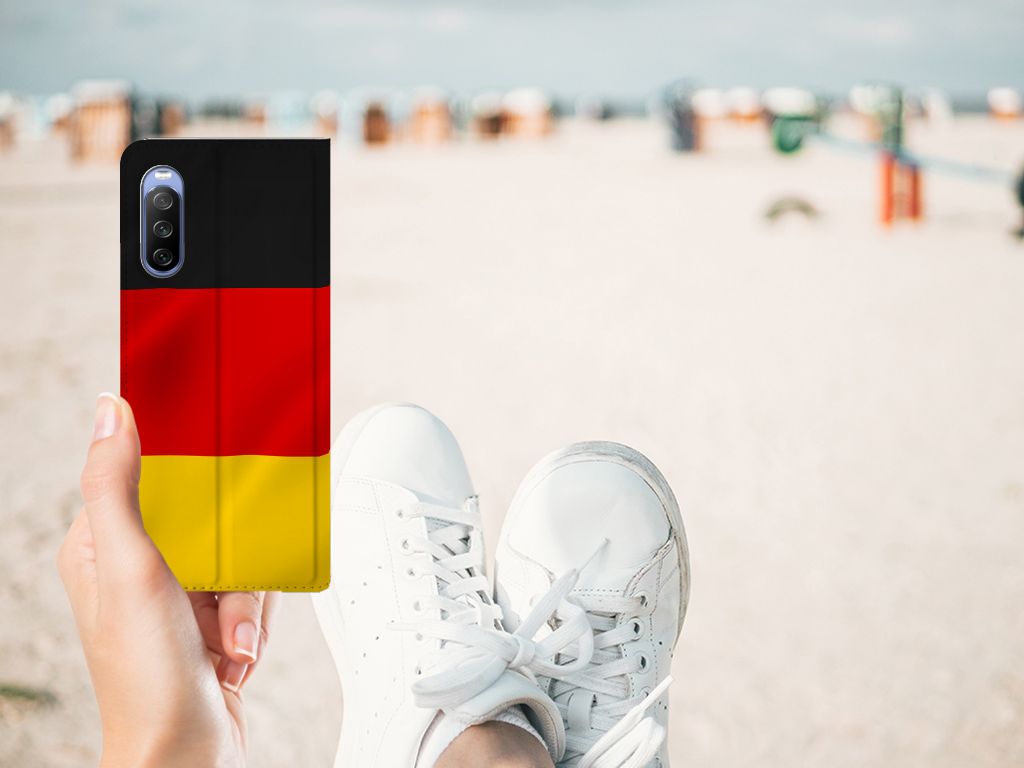 Sony Xperia 10 III Standcase Duitsland - B2C Telecom