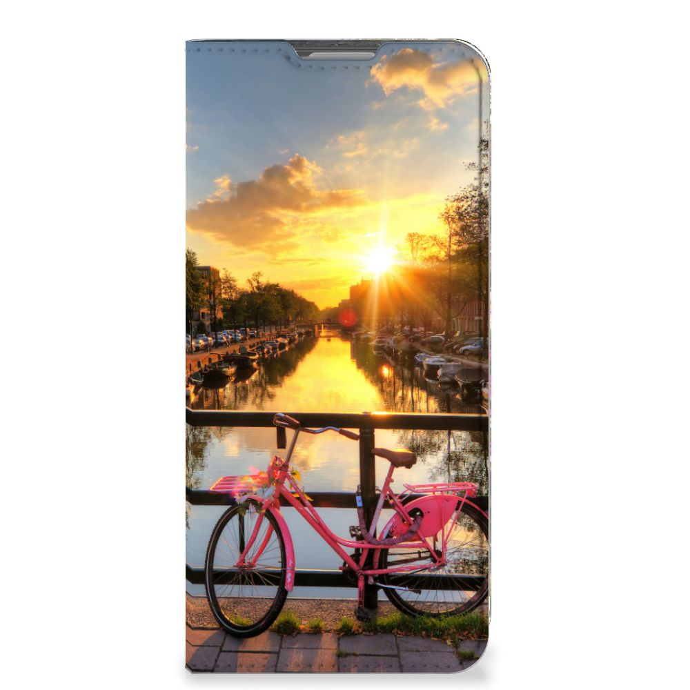 OPPO Reno8 Lite Book Cover Amsterdamse Grachten - B2C Telecom