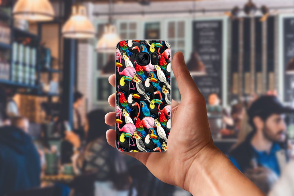 Samsung Galaxy S7 TPU Hoesje Birds