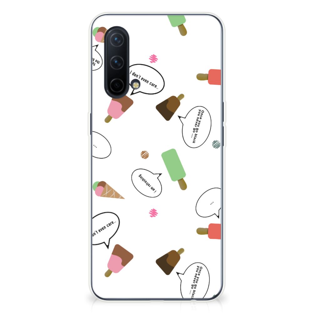 OnePlus Nord CE 5G Siliconen Case IJsjes B2C Telecom