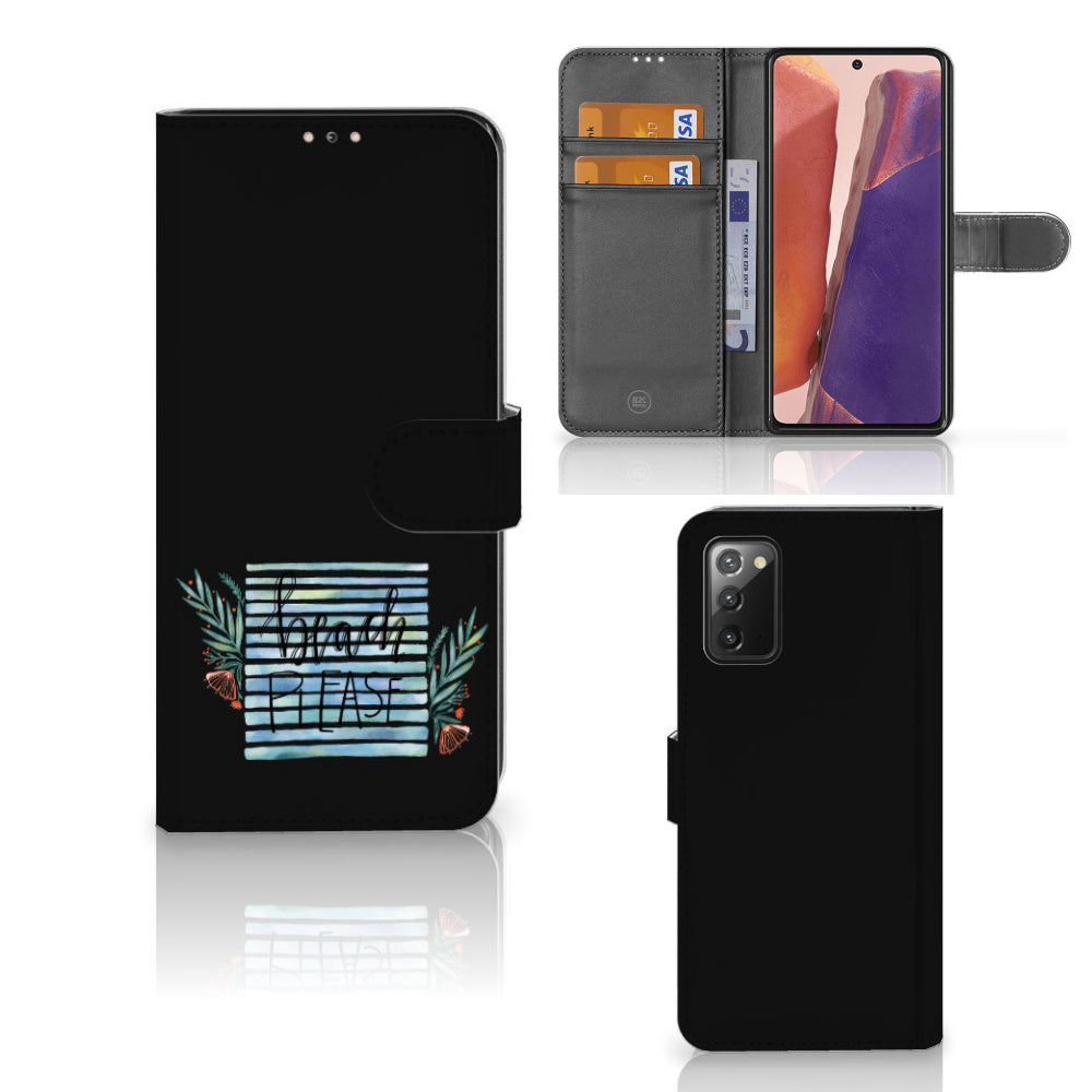 Samsung Galaxy Note 20 Leuk Hoesje Boho Beach