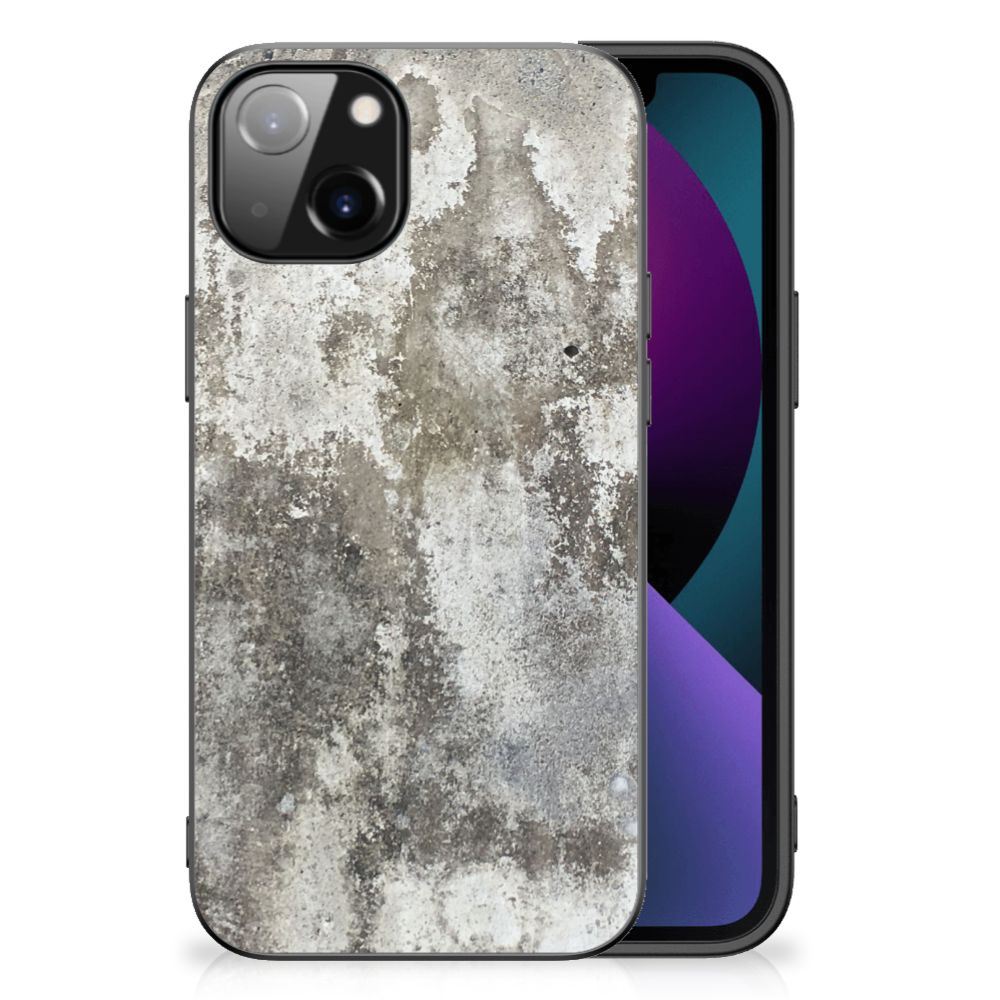 Apple iPhone 13 Marmeren Print Telefoonhoesje Beton Print B2C Telecom
