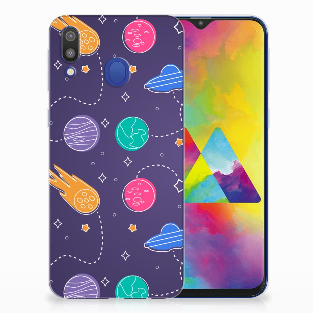 Samsung Galaxy M20 (Power) Silicone Back Cover Space