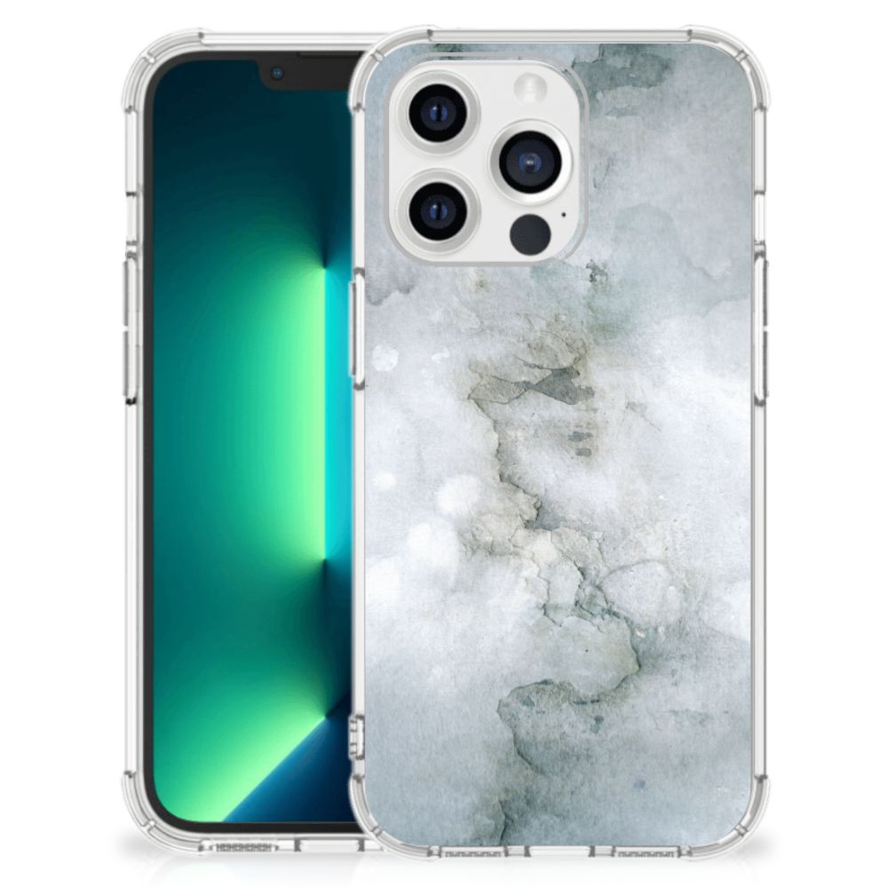 Back Cover iPhone 13 Pro Max Painting Grey - B2C Telecom
