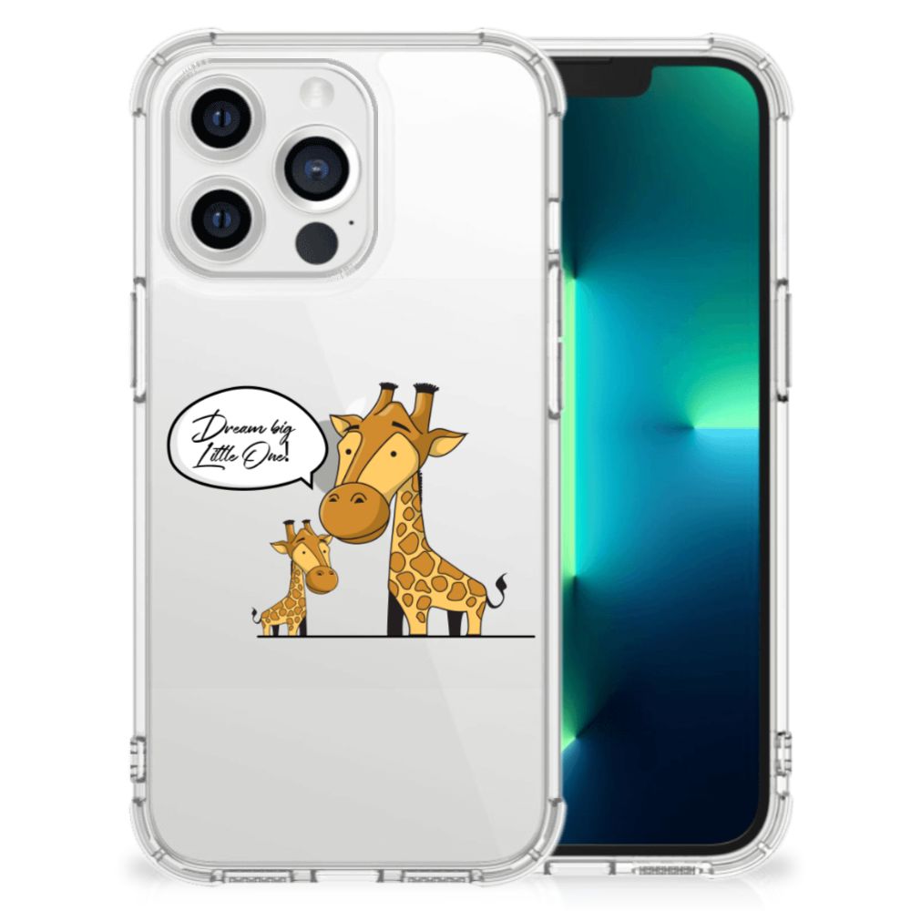 Apple iPhone 13 Pro Stevig Bumper Hoesje Giraffe B2C Telecom