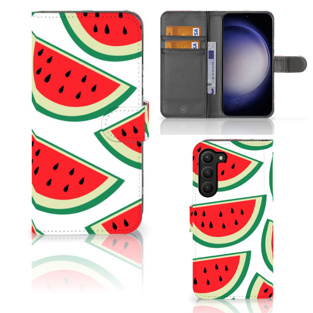 Samsung Galaxy S23 Plus Book Cover Watermelons
