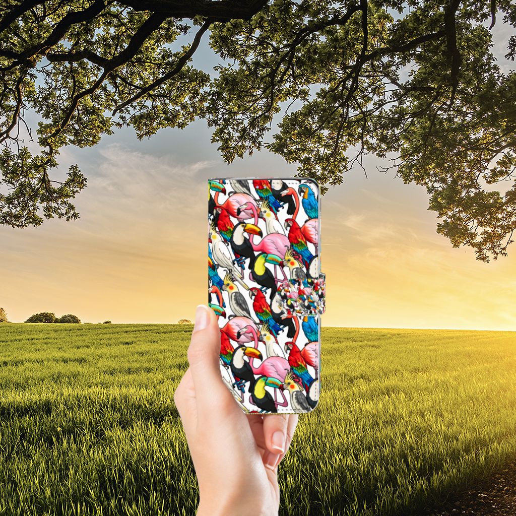 Samsung Galaxy S20 Plus Telefoonhoesje met Pasjes Birds