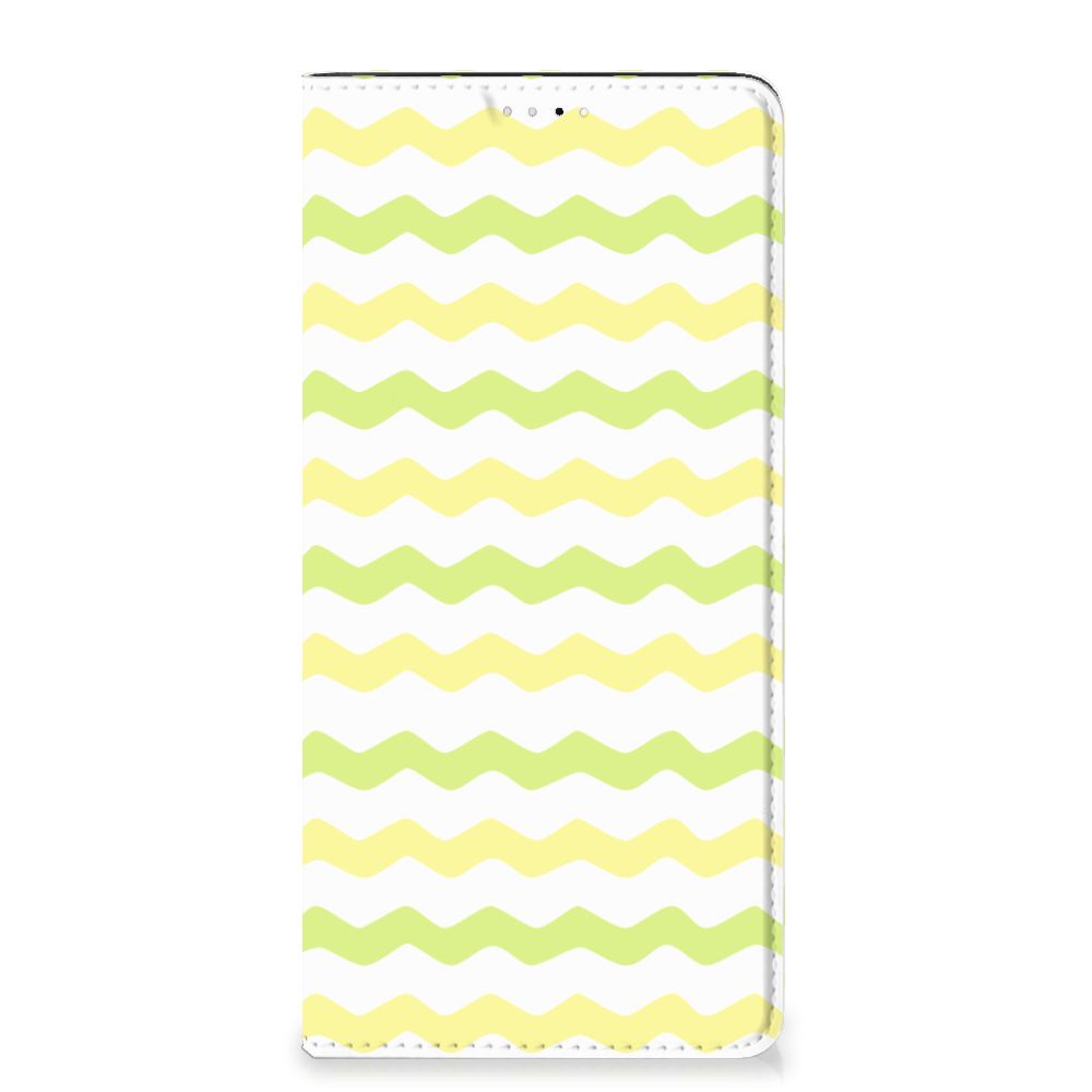 Samsung Galaxy A33 5G Hoesje met Magneet Waves Yellow