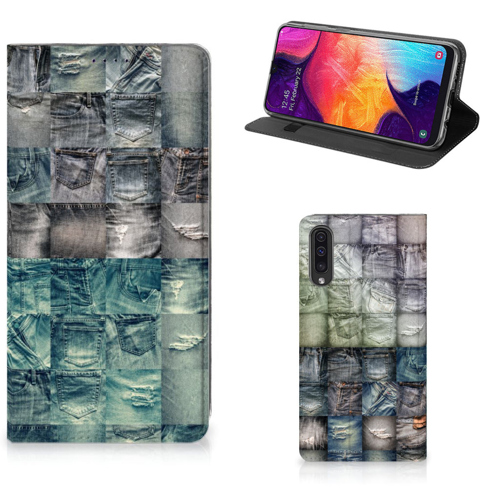 Hippe Standcase Samsung Galaxy A50 Spijkerbroeken