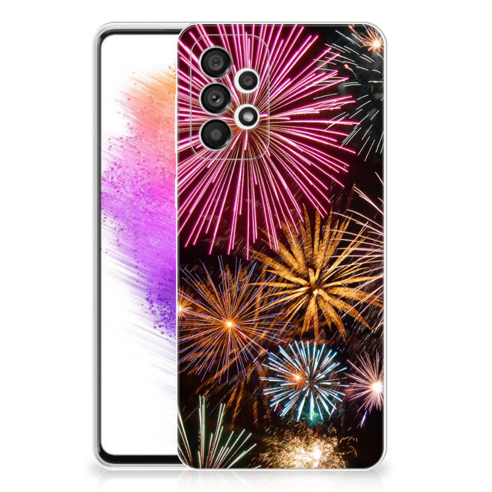 Samsung Galaxy A73 5G Silicone Back Cover Vuurwerk B2C Telecom