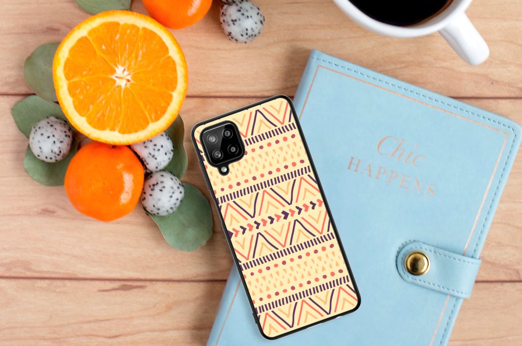 Samsung Galaxy A12 Back Case Aztec Yellow B2C Telecom