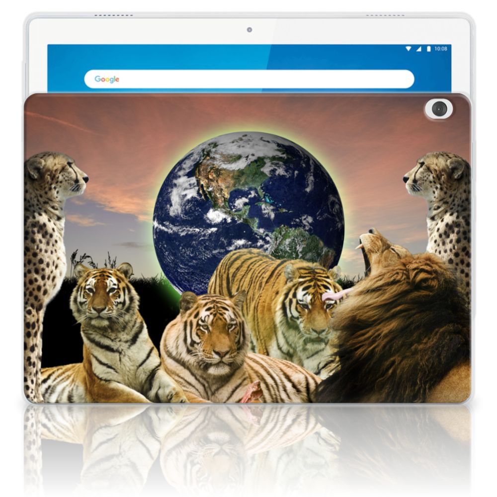 Lenovo Tab M10 Back Case Roofdieren