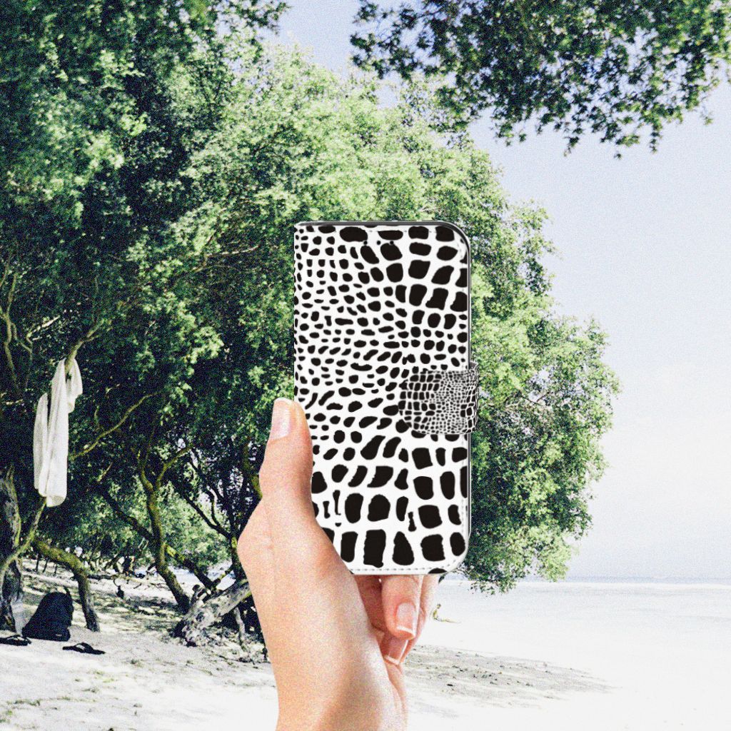 Apple iPhone 11 Pro Telefoonhoesje met Pasjes Slangenprint
