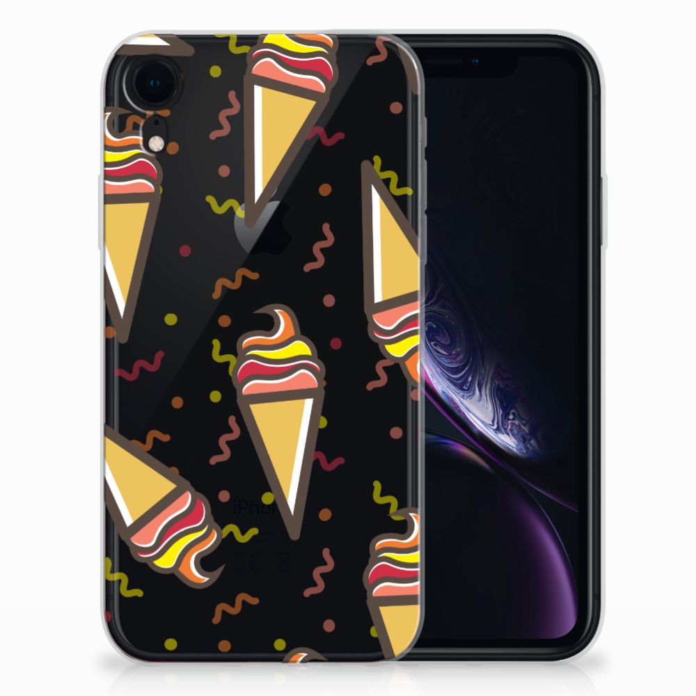 Apple iPhone Xr Siliconen Case Icecream