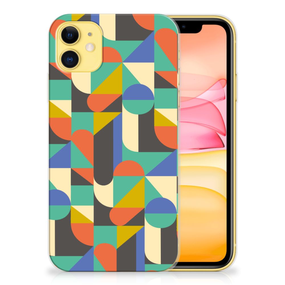 Apple iPhone 11 TPU bumper Funky Retro