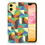Apple iPhone 11 TPU bumper Funky Retro