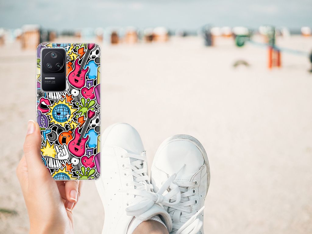 Xiaomi Poco F4 Silicone Back Cover Punk Rock B2C Telecom