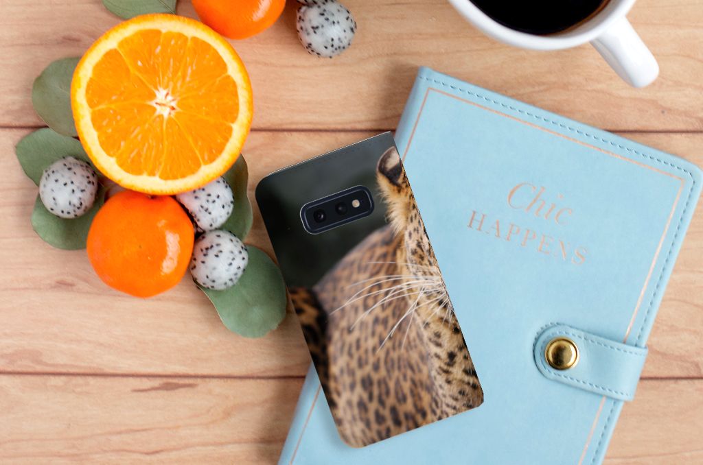 Samsung Galaxy S10e Hoesje maken Luipaard