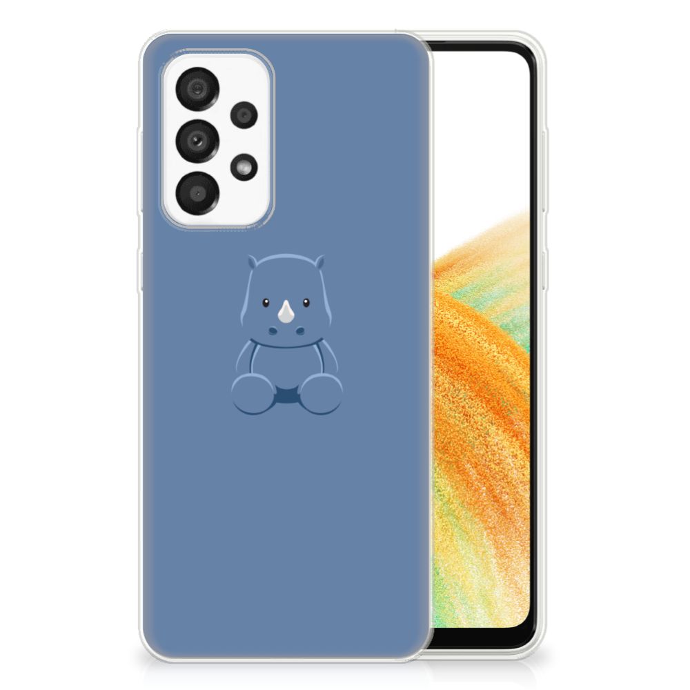 Samsung Galaxy A33 5G Telefoonhoesje met Naam Baby Rhino B2C Telecom