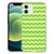 iPhone 12 Mini Doorzichtige Silicone Hoesje Waves Green B2C Telecom