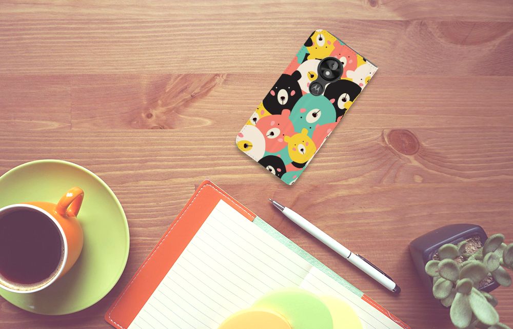 Motorola Moto E5 Play Magnet Case Bears
