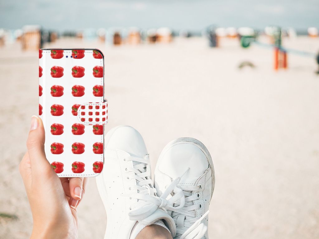Samsung Galaxy S10e Book Cover Paprika Red