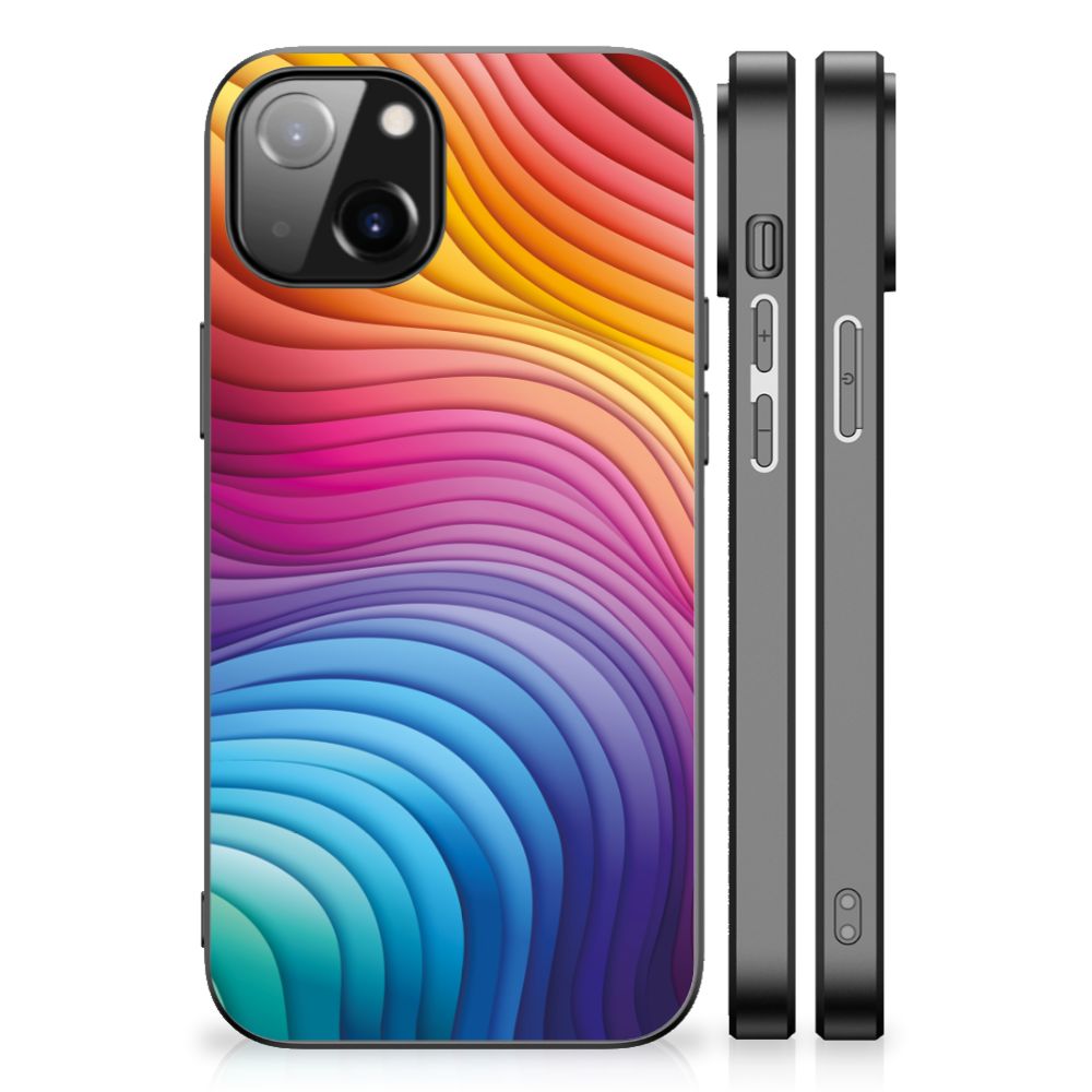 Backcover voor Apple iPhone 13 | iPhone 14 Regenboog