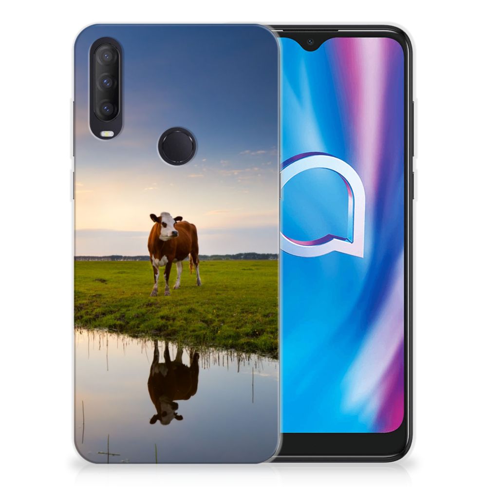 Alcatel 1S (2020) TPU Hoesje Koe B2C Telecom