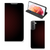 Samsung Galaxy S21 Hoesje met Magneet Geruit Rood - B2C Telecom