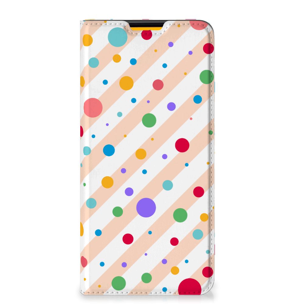 Samsung Galaxy M52 Hoesje met Magneet Dots - B2C Telecom