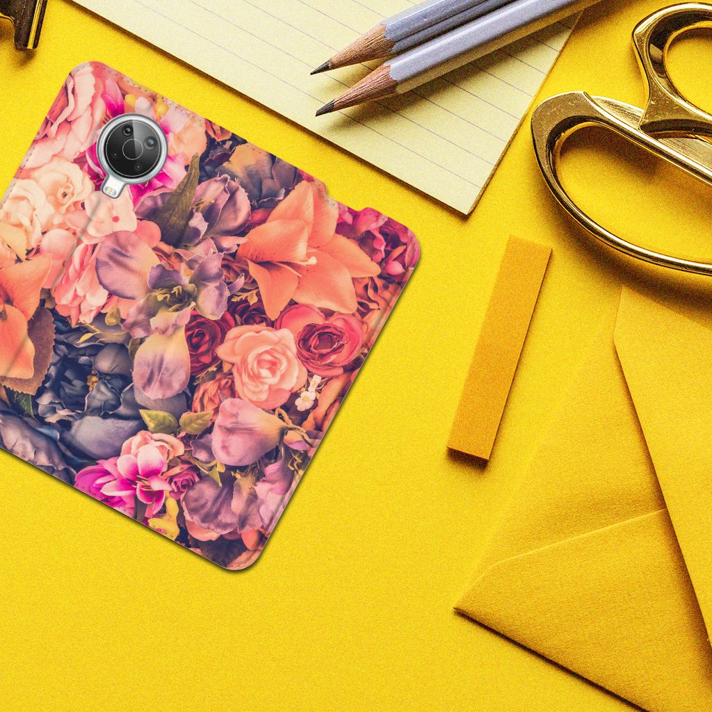 Nokia G10 | G20 Smart Cover Bosje Bloemen - B2C Telecom