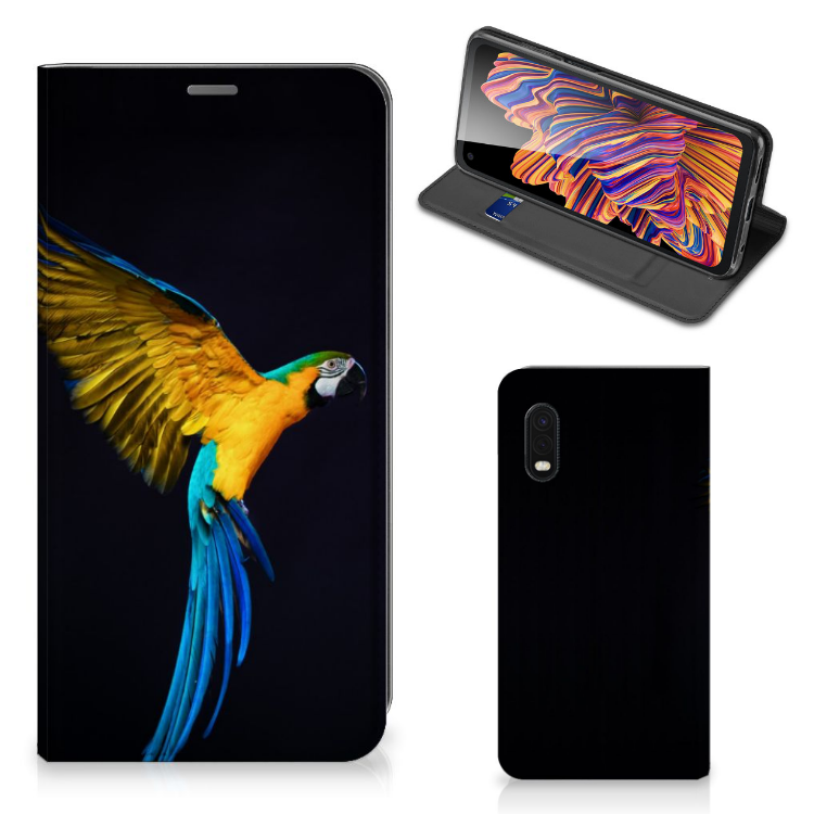 Samsung Xcover Pro Hoesje maken Papegaai - B2C Telecom