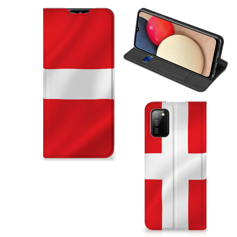 Samsung Galaxy M02s | A02s Standcase Denemarken - B2C Telecom