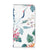 iPhone 15 Hoesje maken Bird Flowers met kleurrijke bloemen en ooievaar, perfect voor natuurliefhebbers đ¸
