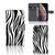 Apple iPhone 11 Telefoonhoesje met Pasjes Zebra