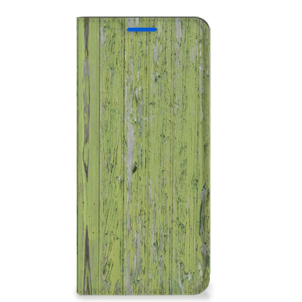 OPPO Reno6 5G Book Wallet Case Green Wood - B2C Telecom