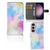 Hoesje Samsung Galaxy S24 Plus Watercolor Light met pasjeshouder in pastelkleuren.