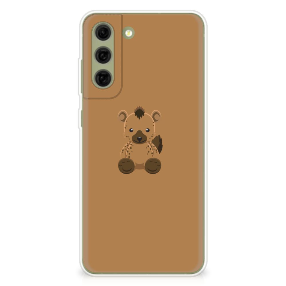 Samsung Galaxy S21FE Telefoonhoesje met Naam Baby Hyena