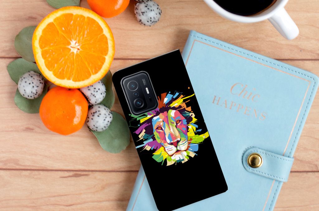 Xiaomi 11T | Xiaomi 11T Pro Magnet Case Lion Color - B2C Telecom