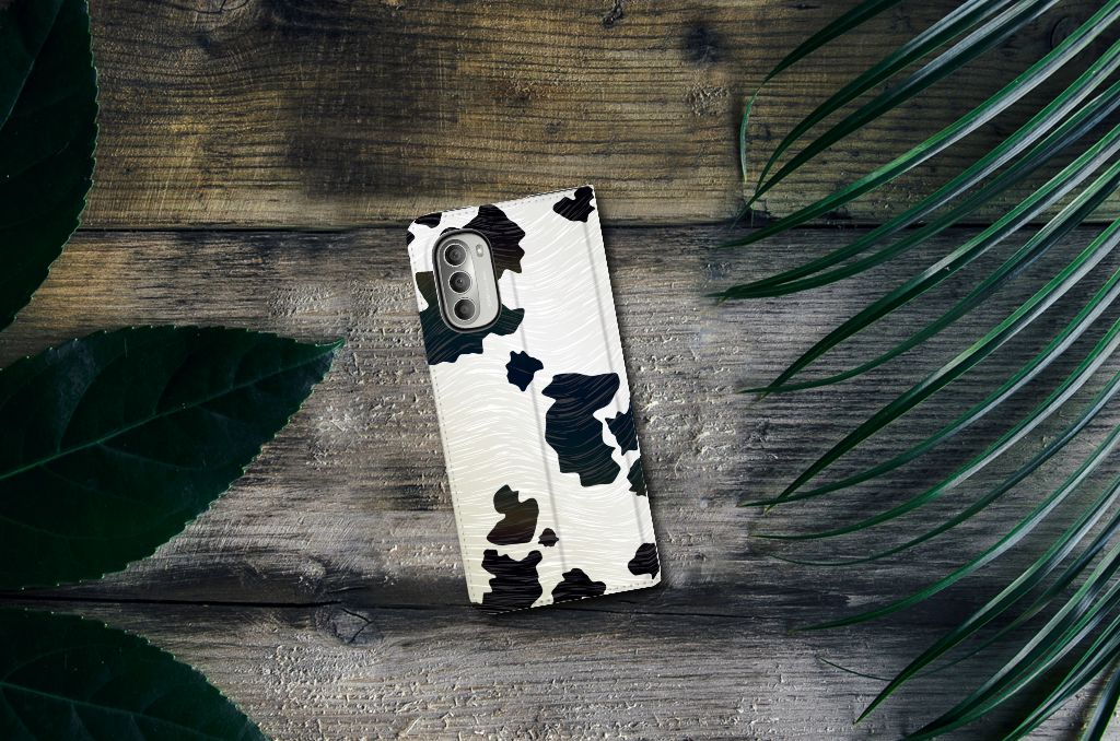 Motorola Moto G51 5G Hoesje maken Koeienvlekken - B2C Telecom
